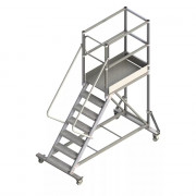 Plateforme roulante aluminium PTF - Plateau 2 m