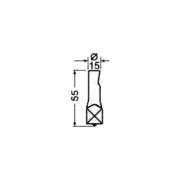 Poinçons carrés pour poinçonneuse 21/16 - N°56 - Ø 11 à 15,0 mm