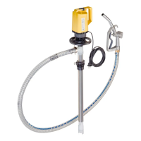 Pompe pour fûts et cuves, plongeur 1000 mm 85 L/min Pompe pour fûts et cuves, plongeur 1000 mm 85 L/min