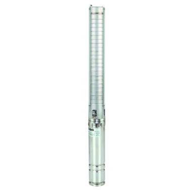 Pompe de forage 4" tout inox avec moteur immergé