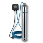Pompe 5" immergée pour puits avec boîtier - H max 45 à 53 m