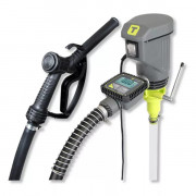 Pompe électrique vide-fût 35 l/min HORNET avec compteur