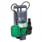 Pompe vide-cave eaux chargées 400w + interrupteur flotteur