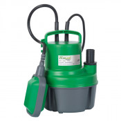 Pompe vide-cave eaux claires 250w + interrupteur flotteur