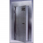 Porte provisoire de chantier galvanisé