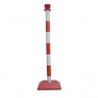 Poteau de balisage PVC à lester