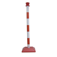 Poteau de balisage PVC à lester Poteau de balisage PVC à lester
