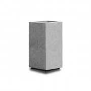 Corbeille Kube de 500 x 500 x 880 mm