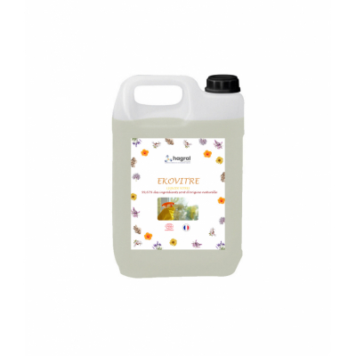 Nettoyant vitres écologique sans traces pour surfaces brillantes ECOCERT