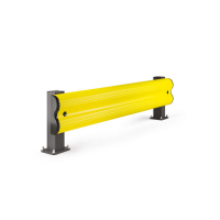 Barrière de protection pour tête de rayonnage - trafic intense Barrière de protection pour tête de rayonnage - trafic intense