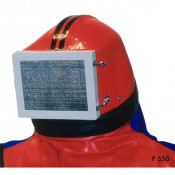 Casque De Sablage À Fenêtre Rectangulaire – Haute Protection – Sans Tuyau D’Alimentation