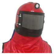 Casque TIMOR Écran Panoramique LED – Protection Sablage – Conforme CE EN 14594