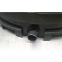 Perçage de bas de cuve 110 à 200 mm pour jumelage de cuve via tubes PVC Perçage de bas de cuve 110 à 200 mm pour jumelage de cuve via tubes PVC