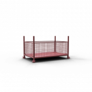 Box-palette à treillis 1,43m x 0,87m x 0,70m, peint ou galvanisé