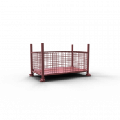 Box-palette treillis 1,30m x 0,70m x 0,70m