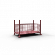 Box-palette treillis 1,30m x 0,70m x 0,70m