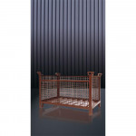Panier de Stockage Grillagé 1500 kg – Gerbable et Robuste – Version Peinte ou Galvanisée