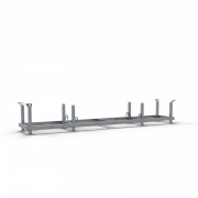 Traverse empilable pour stockage et manutention de marchandise longue