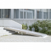 ALTEC FRANCE - Rampe d'accès PMR AOL-R provisoire ou définitive - jusqu'à 400 kg