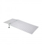 Rampe d'Accès Modulable PMR MOBILEX TSR - Double Partie Pliable Aluminium pour Seuil et Terrasse