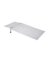 Rampe d'Accès Modulable PMR MOBILEX TSR - Double Partie Pliable Aluminium pour Seuil et Terrasse Rampe d'Accès Modulable PMR MOBILEX TSR - Double Partie Pliable Aluminium pour Seuil et Terrasse