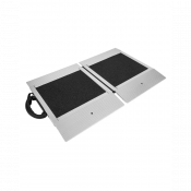Rampe PMR Large MOBILEX SF - Pliable Aluminium 71-77 cm avec Accompagnant