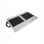 Rampe PMR Large MOBILEX SF - Pliable Aluminium 71-77 cm avec Accompagnant