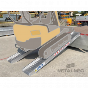 Rampe de chargement aluminium 1.1 t à 3.8 t - tracteurs, engins agricoles - la paire