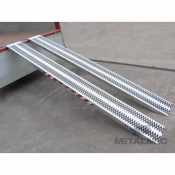 Rampe de chargement aluminium 1.2 t à 4.5 t - engins lourds, mini-pelles - la paire