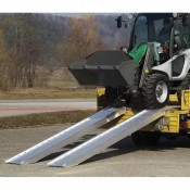 Rampe de chargement aluminium 2.1 t à 5.2 t - engins chenillés - la pièce