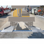 Rampe de chargement aluminium 2.8 t à 7 t - tracteurs, engins agricoles - la paire