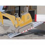 Rampe de chargement aluminium 800 kg à 2.7 t - mini-pelles - la paire