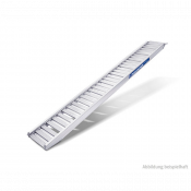 Rampe de chargement avec rebord polyvalente aluminium 1.5 t à 6.8 t - remorques - la paire