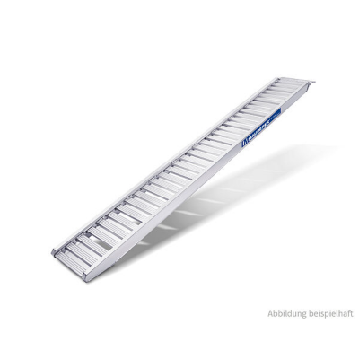 Rampe de chargement avec rebord polyvalente aluminium 1.5 t à 6.8 t - remorques - la paire