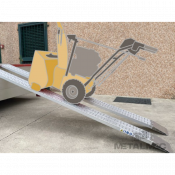 Rampe de chargement compacte légère aluminium 357 kg à 2.9 t - engins de chantier - la paire