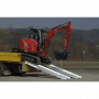 Rampe de chargement aluminium 3.2 t à 7.9 t - engins chenillés - la pièce