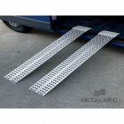 Rampe de chargement aluminium 450 kg à 1 t - tondeuses, motocyclettes - la paire