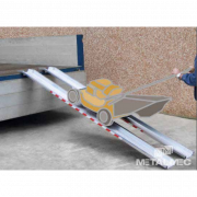 Rampe de chargement aluminium 485 kg à 1.5 t - motocyclettes, générateurs d'électricité - la paire