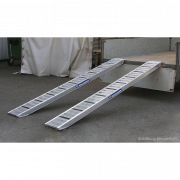 Rampe de chargement extra-compacte ultra-légère aluminium 2.5 t - VL et VU, remorques - la paire