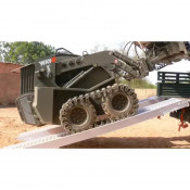 Rampe de chargement aluminium 6.2 t à 11.3 t - engins chenillés - la pièce