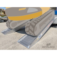 Rampe de chargement robuste aluminium 6.1 t à 14 t - tracteurs, pelleteuses - la paire Rampe de chargement robuste aluminium 6.1 t à 14 t - tracteurs, pelleteuses - la paire