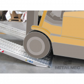 Rampe de chargement lourde aluminium 8.5 t à 58 t - charges lourdes, logistique portuaire - la paire