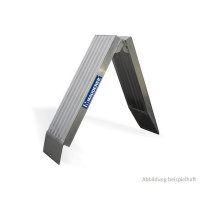 Rampe de chargement pliable sans rebord ultra-légère aluminium 350 kg à 800 kg - la paire Rampe de chargement pliable sans rebord ultra-légère aluminium 350 kg à 800 kg - la paire