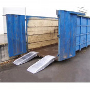 Rampe de chargement pour bennes aluminium 10.3 t à 16.3 t - la pièce