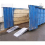 Rampe de chargement pour bennes aluminium 10.3 t à 16.3 t - la pièce