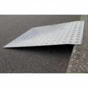 Rampe de passage trottoir aluminium 1.5 t - la pièce