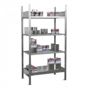 Series 3000 – Rayonnage récipients avec rétention – Stockage sûr – 3 niveaux XL – BAUER