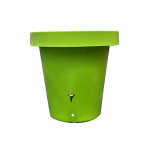 Cuve décorative de récupération d'eau 400 L verte ou menthe