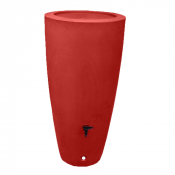 Récupérateur d'eau de pluie 200 L rouge, orange ou jaune