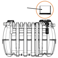 Rehausse à visser pour cuves enterrées eau de pluie diam. 450 x H. 250 mm Rehausse à visser pour cuves enterrées eau de pluie diam. 450 x H. 250 mm